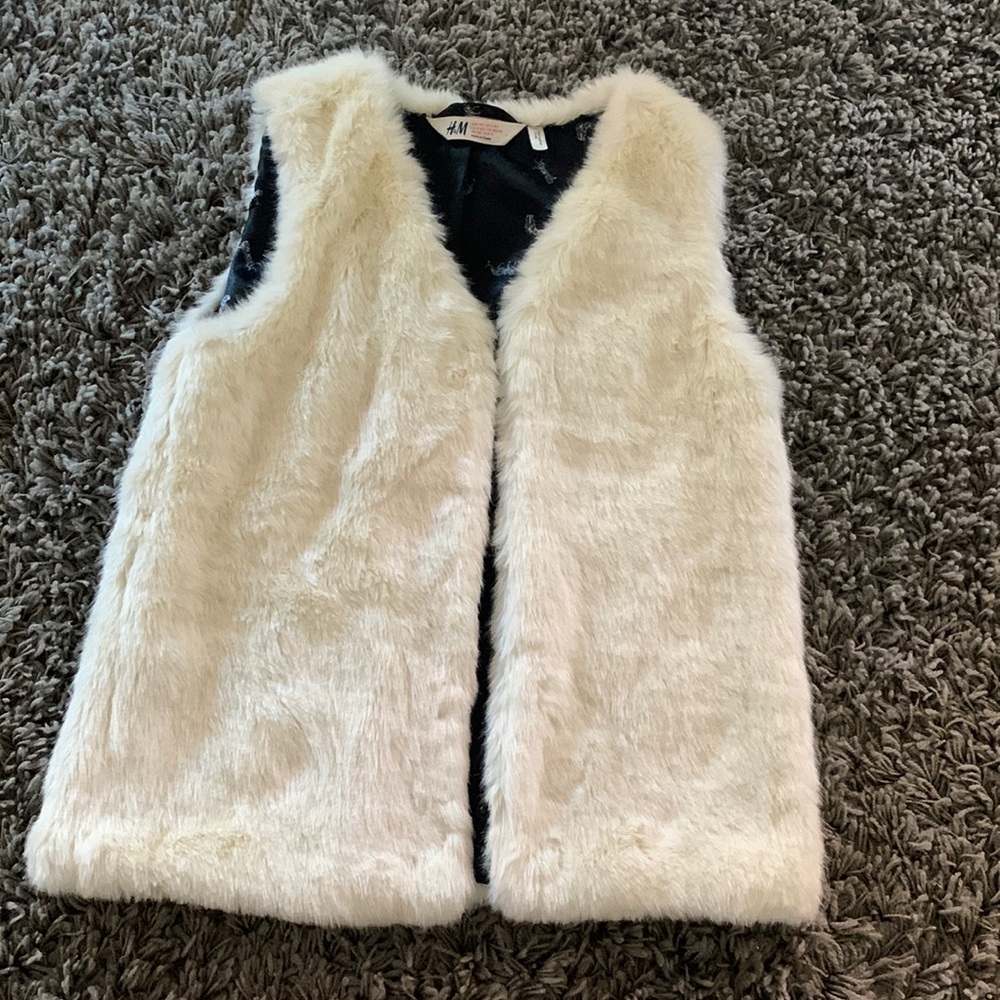 Girls H&M Fur Vest